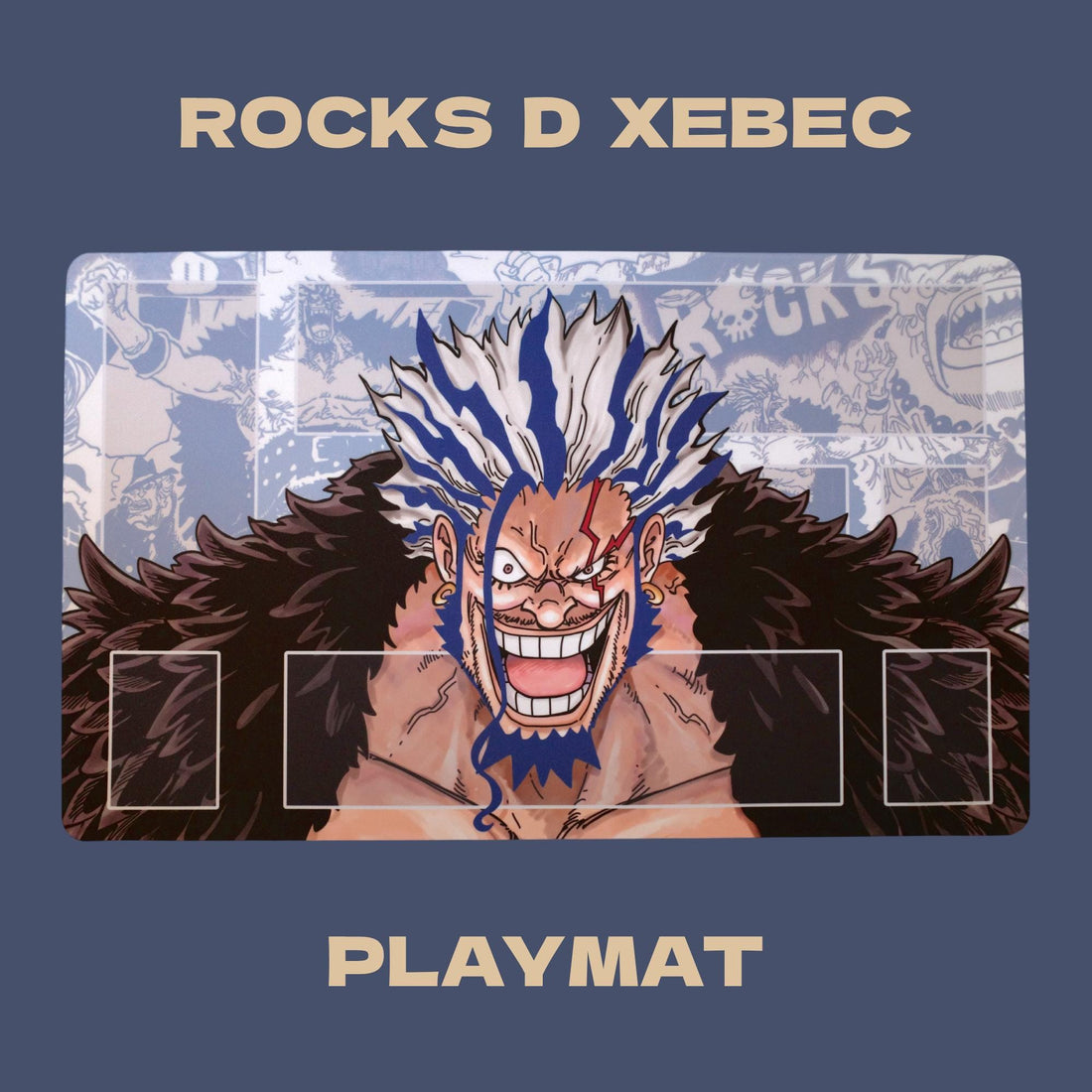Rocks D. Xebec Playmat (Portrait)